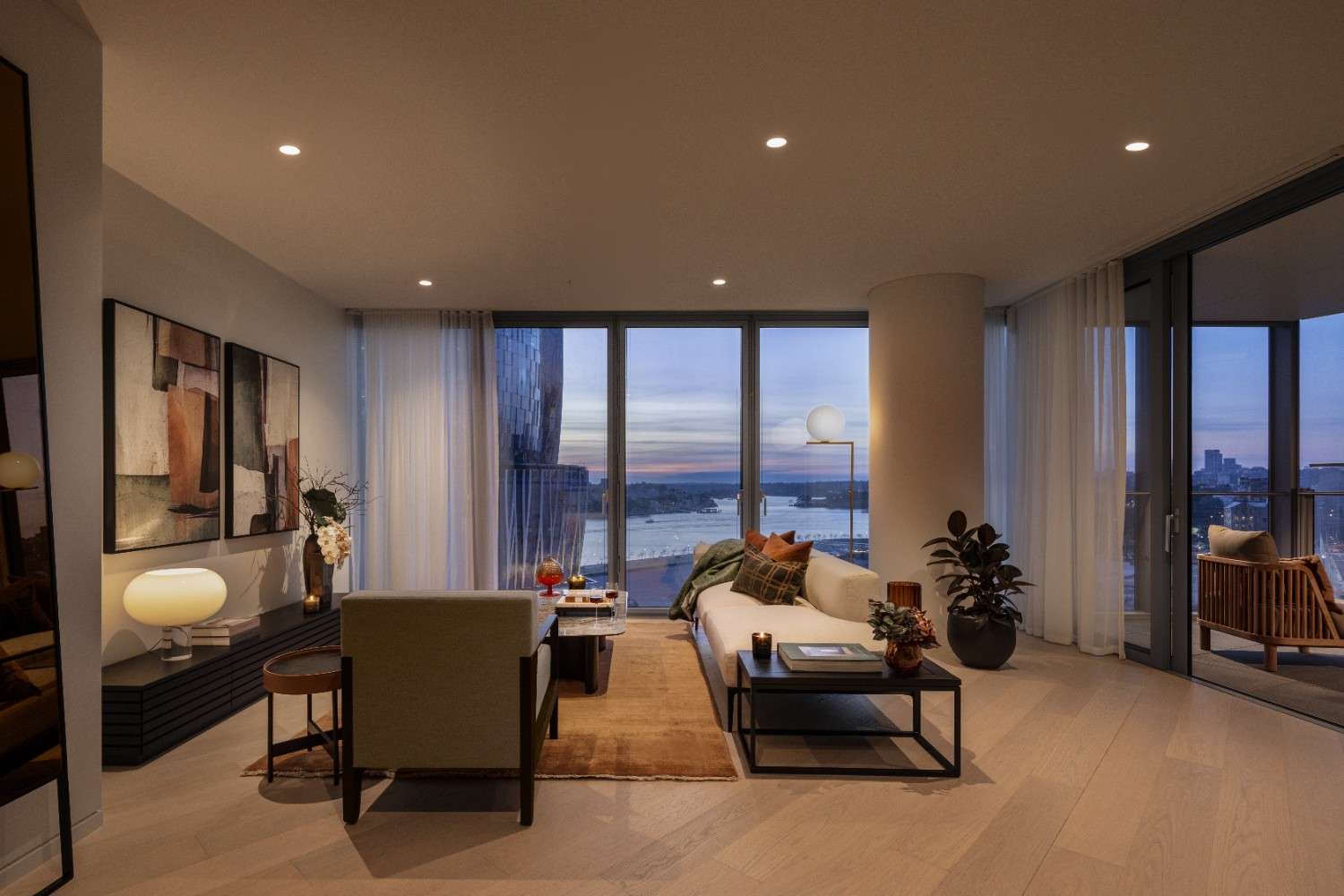 Skyline of Uttara, Dhaka showing modern apartment buildings